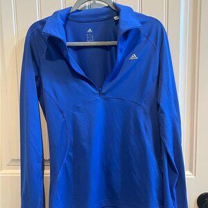 Adidas Performance Quarter-Zip Long Sleeve Active Top